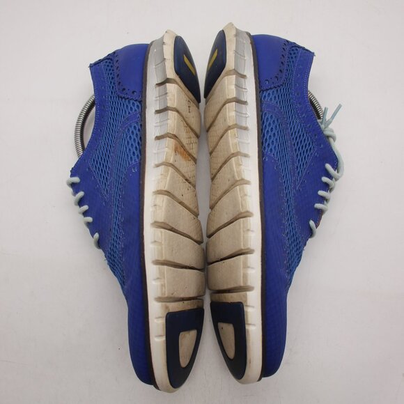 Cole Haan Men's 10 M Zerogrand Stitchlite Blue Marlin Wingtip Oxford C20022 - Picture 8 of 9